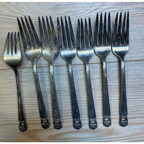 1847 Rogers Bros, Eternally Yours Silverware, 50 pieces - Picture 7 of 9